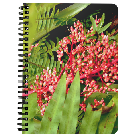 Botanical Garden Print Spiralbound Notebook @eatshoottravel