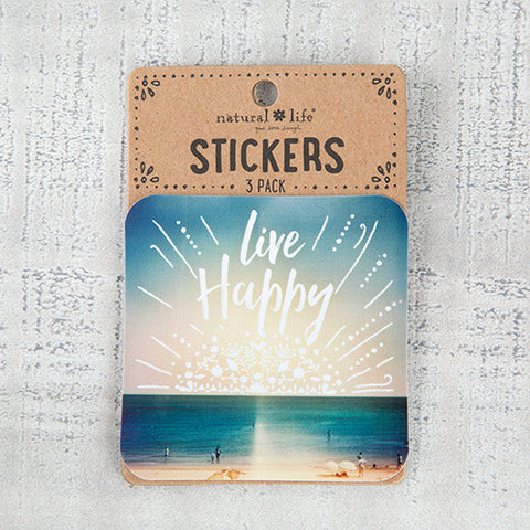 live happy sticker